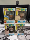 Family Guy Funko Pop 31 Peter Griffin, 32 Brian, 33 Stewie 34 Ray Gun Stewie