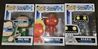 Fantastic Four 4 Funko Pops #559, 562, 564 Human Torch, Mole Man, HERBIE Marvel