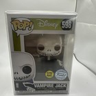 The Nightmare Before Christmas Vampire Jack Glow in the Dark 598 Pop Vinyl Funko