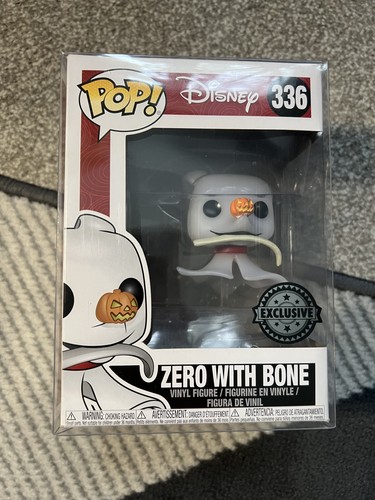 Funko Pop! Disney - Nightmare Before Christmas - Zero With Bone #336 - NBC