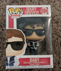 Funko Pop Baby  Vinyl Figure #594 - Baby Driver Pop! Movies Sunglasses Vaulted