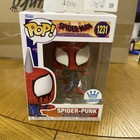 Funko Pop! Spider-Man Spider-punk Funko Shop (Exclusive 1231) w/ Protector