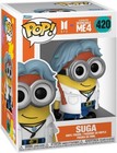 DESPICABLE ME 4 MINIONS X BTS SUGA  3.75" POP VINYL FIGURE FUNKO 420 NEW IN BOX