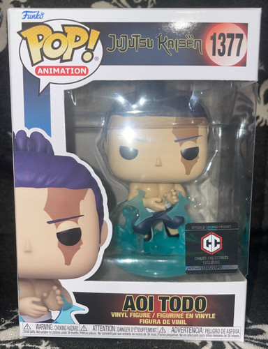 Funko Pop 1377 Aoi Todo, Jujutsu Kaisen - Chalice Collectible, With Protector