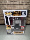 Funko Pop! Star Wars Rebels - Chopper #133 Galactic Con 2017 Figure W/Protector