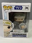 FUNKO POP luke skywalker hoth Star wars 34 Special Edition with Pin
