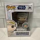 FUNKO POP luke skywalker hoth Star wars 34 Special Edition with Pin