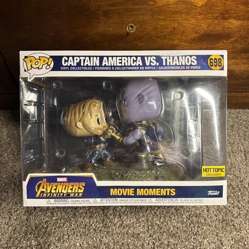 Funko Pop! Exclusive Marvel Captain America vs. Thanos Figure 698 Hot Topic