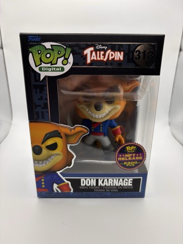 Funko Pop! Digital ~ Disney Afternoon Talespin DON KARNAGE #318 Royalty LE 2300