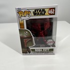 Funko POP Star Wars Boba Fett Red Chrome Special Edition  #462