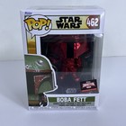 Funko Pop Star Wars Red Chrome Boba Fett #462 Target Con Exclusive