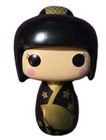 Funko Pop Asia Omamori Dolls Sakura #10 Black & Gold Glitter 2014 FM1018 No Box