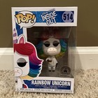 Funko Pop! Disney Pixar Inside Out Rainbow Unicorn #514 W/ Protector Parks Excl