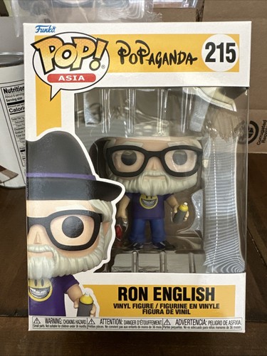 Funko POP! Asia: Ron English #215 Propaganda W/Protector USA Stock