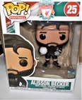 FC LIVERPOOL ALISSON BECKER POP Vinyl -Figur ca.10 cm  # 25 OVP,Neu,Lizenz