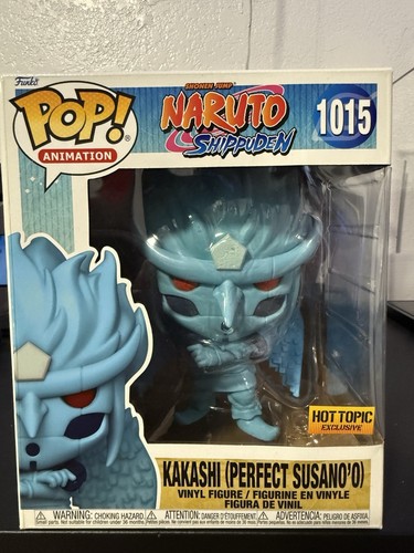 Funko POP! Naruto #1015 Kakashi Perfect Susano'o Hot Topic Excl W/ Protector