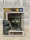 Funko Pop Fallout 76 T-51 Power Armor Best Buy #481 Light Green HTF 🔥 🔥