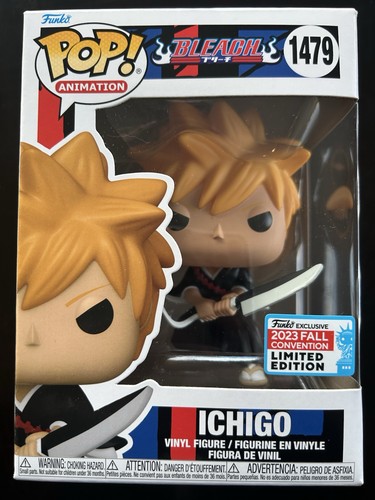 Funko Pop! Bleach Ichigo #1479 NYCC 2023 Fall Convention Exclusive Figure