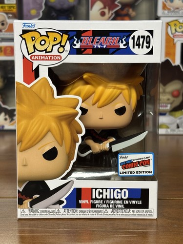Funko Pop! Bleach - Ichigo 1479 (NYCC) - New York Comic Con Funko Protector