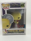 FUNKO POP! VAMPIRE MR BURNS #825 SIMPSONS TREEHOUSE OF HORROR NYCC W/ PROTECTOR