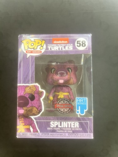 Funko Pop Art Series Teenage Mutant Ninja Turtles #58 Splinter Special Edition
