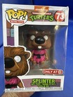 Funko Pop! Nickelodeon TMNT Splinter #73 Special Edition with Box has Damage