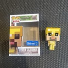 Funko Pop!Games - Minecraft - Walmart Exclusive Steve in Gold Armor #321