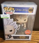Funko Pop Animation Black Clover Mars #1450 GameStop Exclusive With Protector