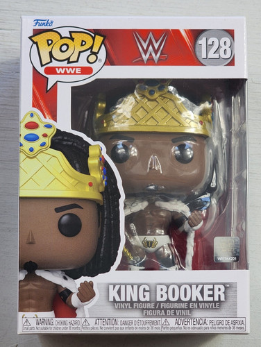 King Booker 128 WWE Funko Pop Vinyl