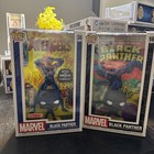 Funko Pop! Comic Book Cover Marvel - Black Panther Target Exclusive #36 + #18