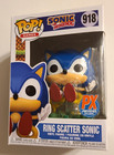 Funko Pop Sonic the Hedgehog #918 Ring Scatter Sonic, PX Previews Exclusive