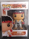 Funko Pop! Games: Street Fighter #137 RYU Vinyl Figure NIB with Protector