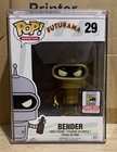 Funko Pop!: Futurama #29 - Golden Bender + Protector Tin