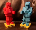 Rock 'Em Sock 'Em Robots Wacky Wobbler Red Rocker & Blue Bomber, Funko Mattel
