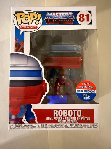 Funko Pop! Vinyl: Masters of the Universe - Roboto - toy Tokyo SDCC