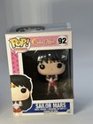 Funko POP! Animation Sailor Moon "Sailor Mars" #92 ￼ With protector ￼