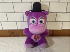 five nights at freddy's Authentic Purple Funko Mr. Hippo Plush 2019 Used