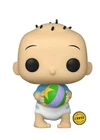 FLAWED Box Funko Pop CHASE Rugrats Tommy Pickles w/ Ball Figure