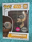 Flocked Chewbacca Funko Pop Vinyl Figure #239 Star Wars Disney