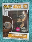 Flocked Chewbacca Funko Pop Vinyl Figure #239 Star Wars Disney