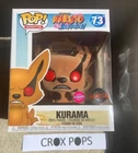 FLOCKED Kurama SE 73 Naruto Shippuden 6" FUNKO POP VINYL NEW IN MINT BOX