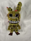 Flocked Springtrap #110 ~ Funko Pop Five Nights at Freddy's Used Fuzzy