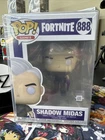 Fortnite Shadow Midas #888 Funko Pop! Vinyl with Pop Protector