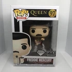 Freddie Mercury Diamond Exclusive FYE Exclusive Funko Pop with protector!