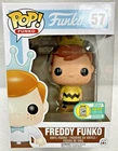 Freddy Funko as Charlie Brown LE 500 pc Pop SDCC 2016 Exclusive Vaulted SE 57