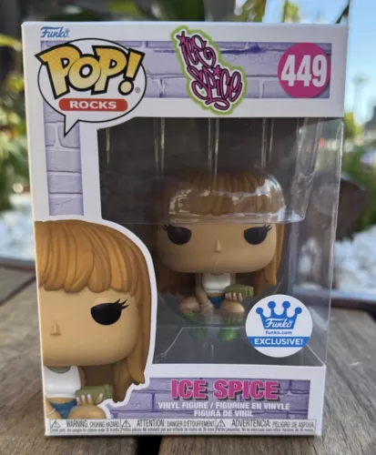 FREE SHIPPING Funko Pop Rocks Ice Spice Y2K Funko Shop Exclusive #449 Brand New
