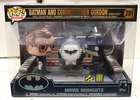 Funko BATMAN AND COMMISIONER GORDON POP! MOMENTS #291 (2019) Lights Up, NEW