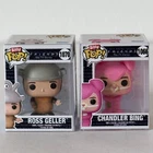 FUNKO BITTY POP 2X ROSS GELLER SPUTNIK & CHANDLER BING BUNNY FRIENDS TV SHOW