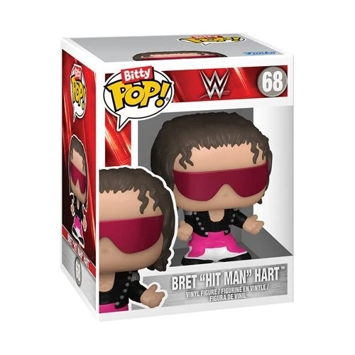 Funko Bitty Pop! - Bret "Hit Man" Hart - #68 - WWE