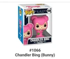 FUNKO BITTY POP CHANDLER BING BUNNY  1066 FRIENDS TV SHOW